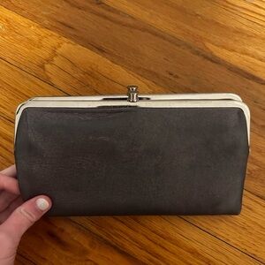 Grey Hobo Clutch Wallet